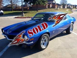 Left front 1973 Chevrolet Camaro LT