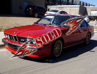 Left front 1988 BMW M6
