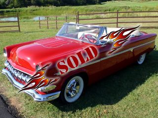 Left front 1954 Ford Sunliner