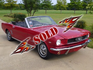 Right front 1966 Ford Mustang Convertible